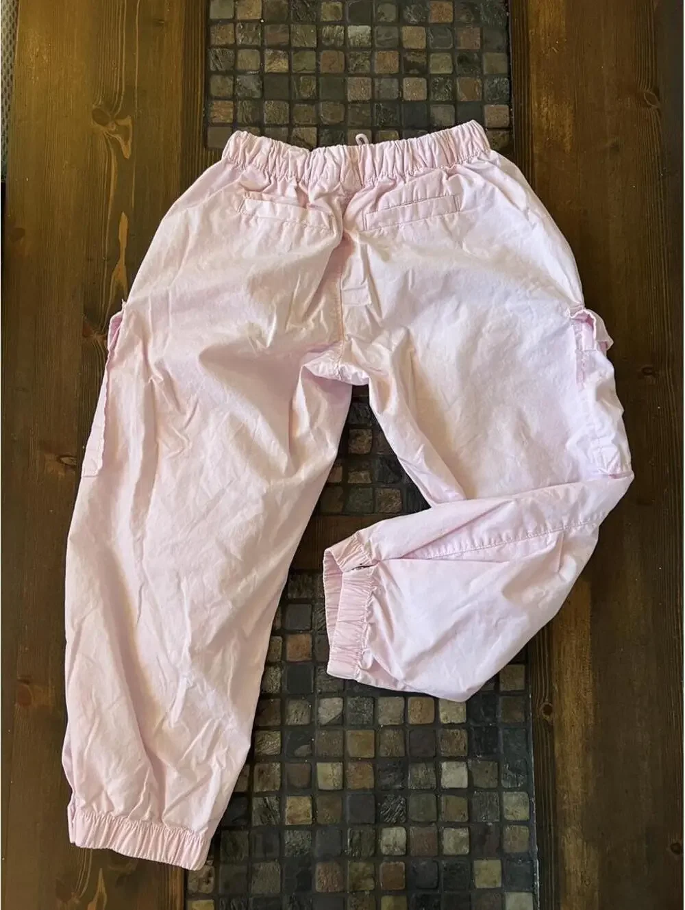 Gap Girls Pink Y2K Cargo Pants 100% Cotton size 6 💗